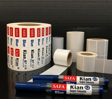 لیبل های صدفی و متال