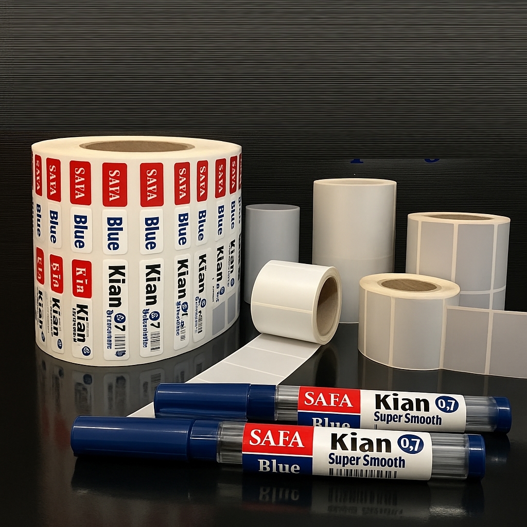 لیبل های صدفی و متال