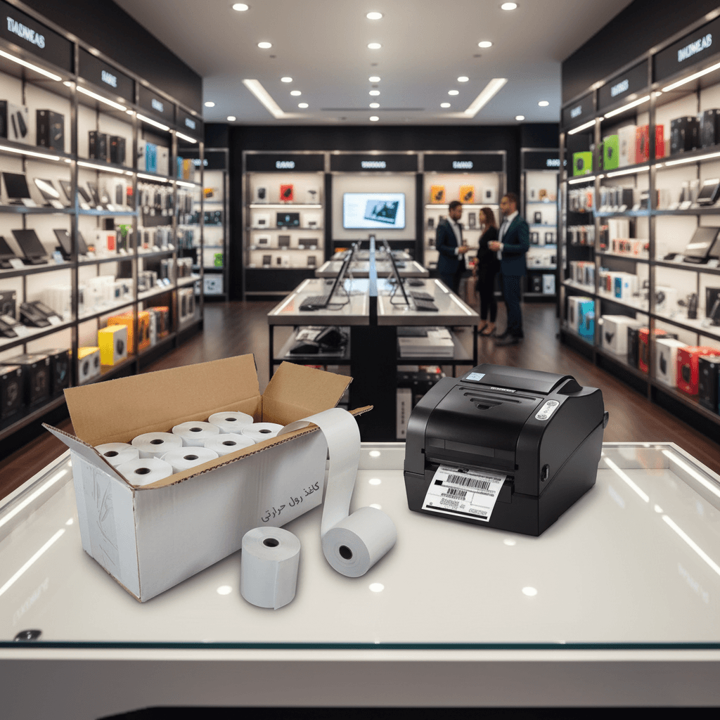 توزیع رول و دستگاه حرارتی