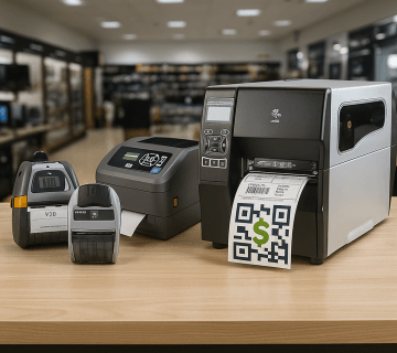 راهنمای خرید لیبل پرینتر: تفاوت رومیزی و صنعتی و انتخاب دستگاه مناسب برای انواع لیبل