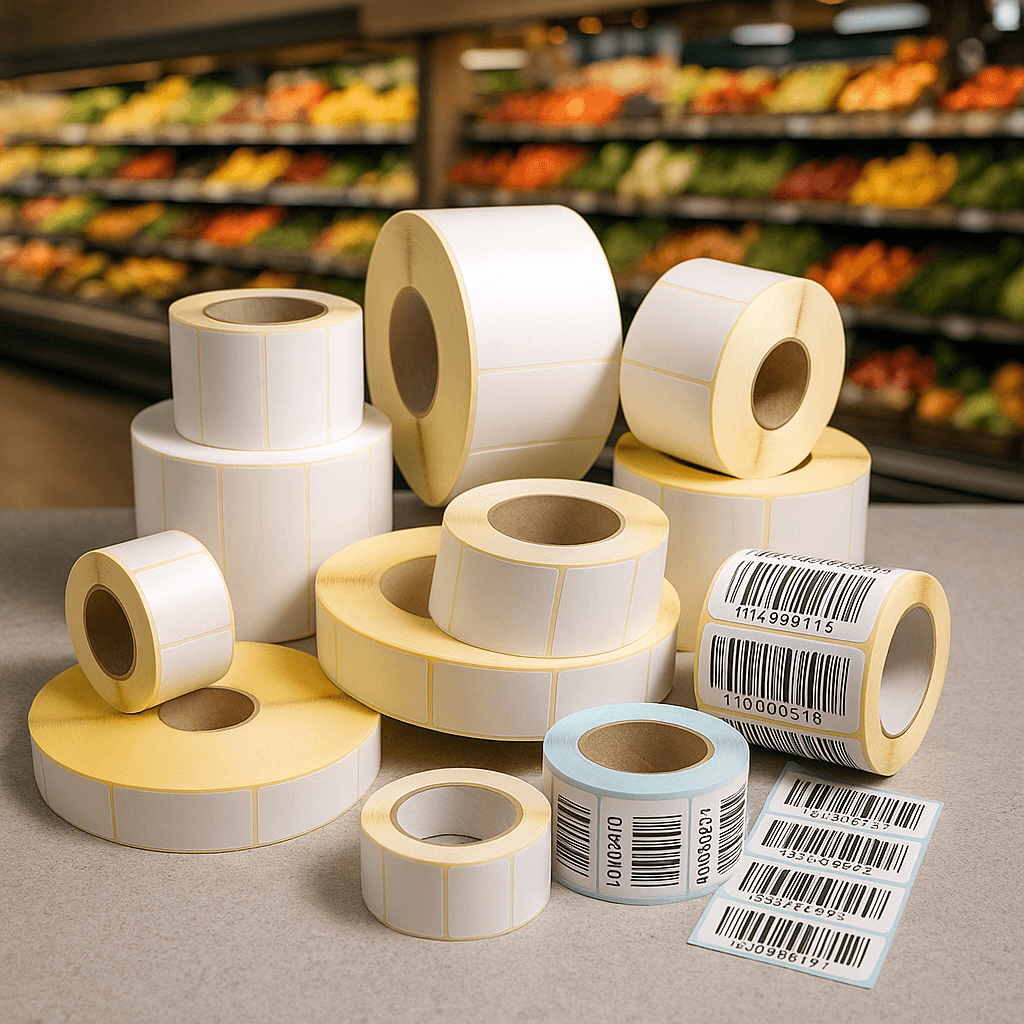 لیبل حرارتی یا لیبل کاغذی و ریبون؟ کدام روش چاپ برای شما مناسب است؟