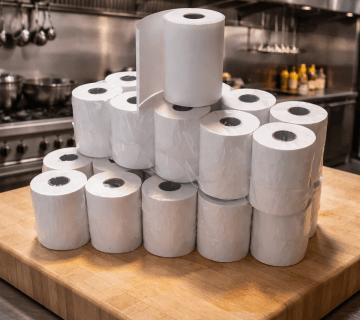 رول کاغذ کارتخوان بهداشتی در آشپزخانه رستوران‌ها