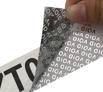 لیبل امنیتی تفاوت لیبل وید (VOID) و لیبل خردشونده (گچی)