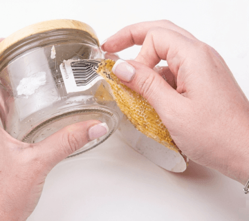 پاک کردن چسب لیبل از روی سطوح