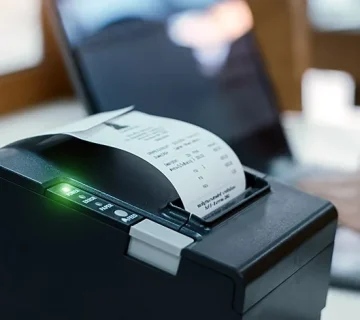 چرا فیش پرینتر رسید را کج چاپ می‌کند؟